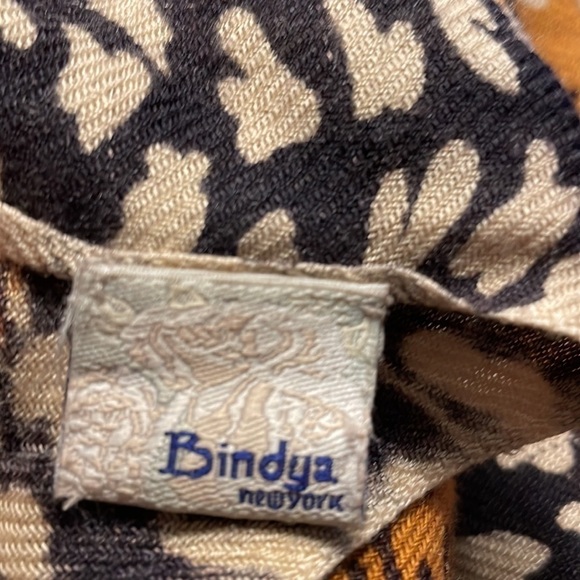 Bomdua Animal Print Rayon Scarf Unisex Fringe - Picture 7 of 8